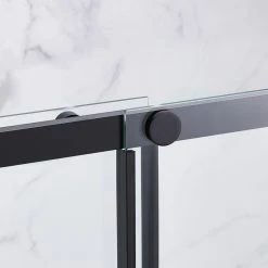 Ove Decors Amy 60 In. Frameless Tempered Shower Glass Panels In Black -home bar shop e43174f101b8c1cb 4196 w800 h800 b0 p0