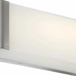 Access Lighting Origin, Vanity, Brushed Steel, Frosted Glass, 13" -home bar shop e68173220cc9a4da 3092 w800 h800 b0 p0