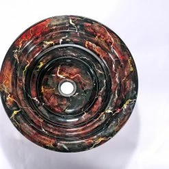 InFurniture Inc., Asian Style Glass Vessel Sink -home bar shop e6a1e9be0951525b 4632 w800 h800 b0 p0