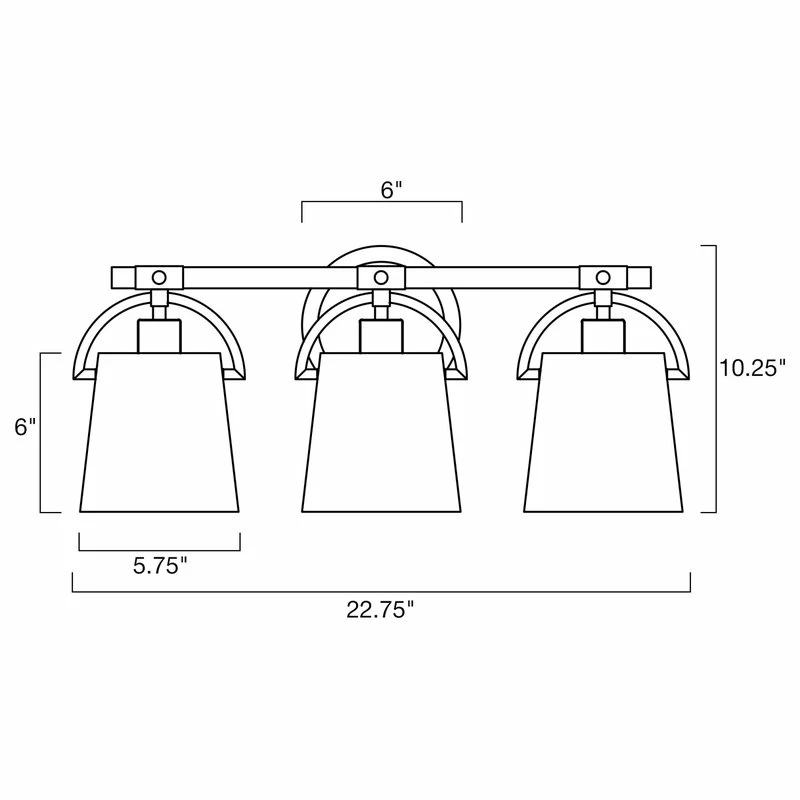 Kira Home Raphael 23" Farmhouse / Bathroom Light, Glass Shade, Smoked Birch Wood 7 Kira Home Raphael 23" Farmhouse / Bathroom Light, Glass Shade, Smoked Birch Wood - Image 7