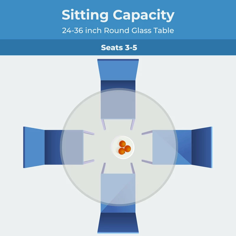 Fab Glass And Mirror Glass Table Top: 32 Round 3/8 Inch Thick Pencil Polish Edge Tempered 6 Fab Glass And Mirror Glass Table Top: 32 Round 3/8 Inch Thick Pencil Polish Edge Tempered - Image 6
