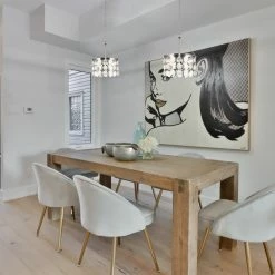 Kira Home Estelle 18" Chic Crystal Pendant Chandelier, Wavy Glass, Capiz Shell -home bar shop ea811ea400df59ff 3396 w800 h800 b0 p0