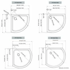 Ove Decors Breeze 32 Shower Kit, Clear Glass Walls And Base, Black -home bar shop eb81dc2803ed7101 6934 w800 h800 b1 p0