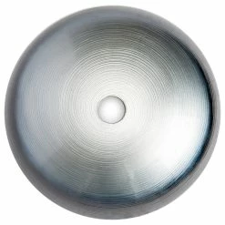 Eden Bath - Vessel Sinks Silver And Blue Rings Glass Vessel Sink For Bathroom, 16.375 Inch -home bar shop ecc1ff87006c945c 5486 w800 h800 b1 p0