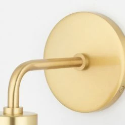 Hudson Valley Lighting Kyla 1-Light Bath Bracket, Aged Brass Finish, Opal Glossy Glass -home bar shop eec1311200332f7c 2321 w800 h800 b0 p0