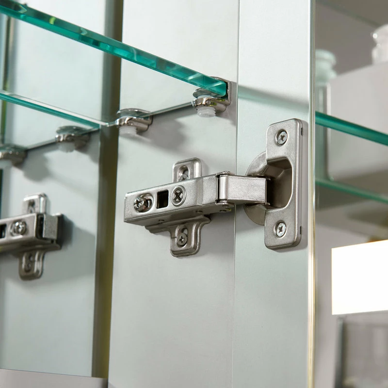 Altair Catola 36" Clear Glass Surface-Mount/Recessed LED Mirror Medicine Cabinet 4 Altair Catola 36" Clear Glass Surface-Mount/Recessed LED Mirror Medicine Cabinet - Image 4