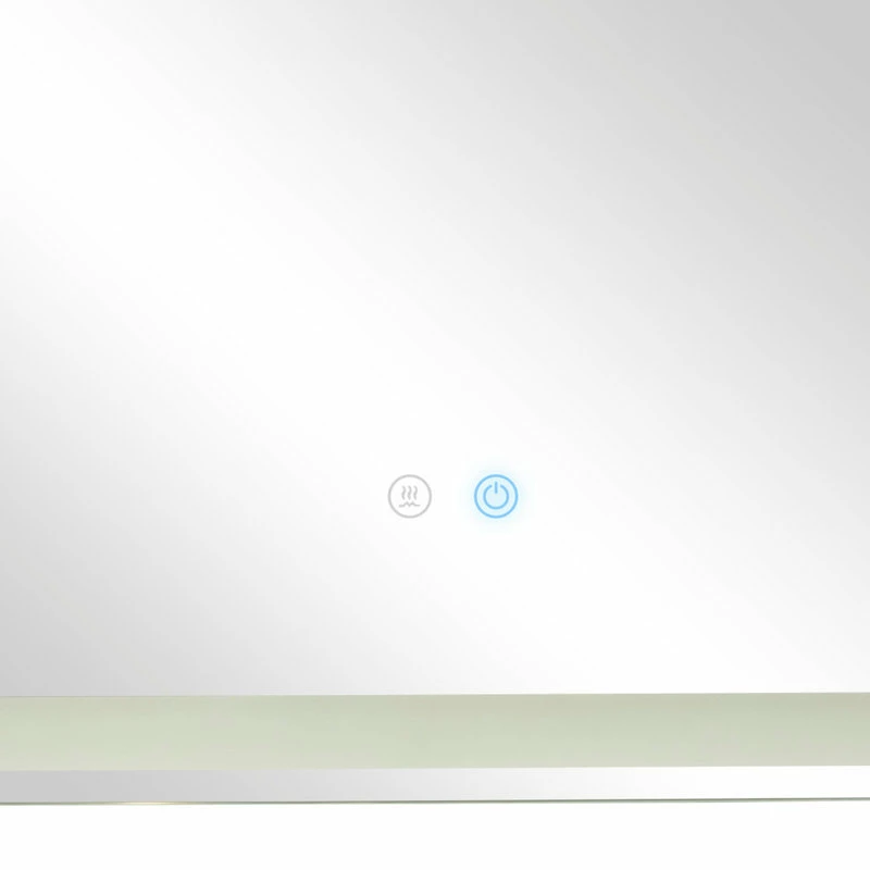 Brimfield & May Modern Silver Glass Anti Fog Mirror 561824 5 Brimfield & May Modern Silver Glass Anti Fog Mirror 561824 - Image 5