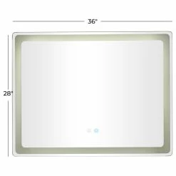 Brimfield & May Modern Silver Glass Anti Fog Mirror 561824 13 Brimfield & May Modern Silver Glass Anti Fog Mirror 561824 -home bar shop f5410e42029f8820 7957 w800 h800 b1 p0