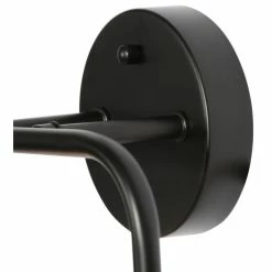 LNC Lighting LNC Modern 2-Light Black Bathroom Vanity Light With Globe Glass Shade -home bar shop faf183d4030f226d 9858 w800 h800 b1 p0