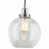 Linea Di Liara Primo Pendant With Clear Glass Shade
