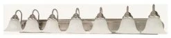 Satco Products Nuvo Ballerina 7-Light 48" Vanity With Glass Bell Shades