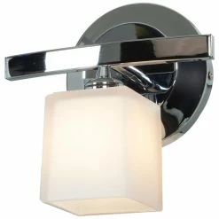 Access Lighting Sydney, 63811-18, Wall And Vanity, Chrome/Opal Glass