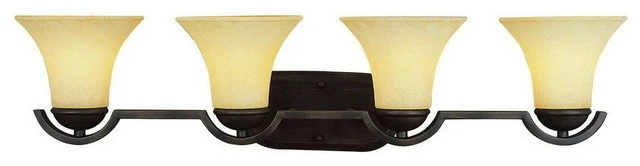 Trans Globe Lighting Oil Rubbed Bronze And Tea Stained Glass 4-Light Bath Vanity 1 Trans Globe Lighting Oil Rubbed Bronze And Tea Stained Glass 4-Light Bath Vanity