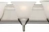 Maxim Lighting International Maxim Lighting Essentials 7-Light Bath Vanity, Satin Nickel, Marble Glass