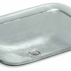 Kohler Inia Wading Pool Glass Rectangular Vessel Bathroom Sink, Ice