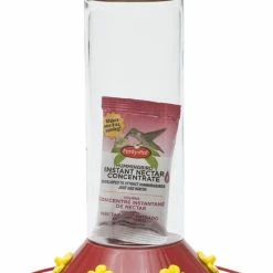 Perky Pet Clear Glass Hummingbird Feeder, 30 Oz.