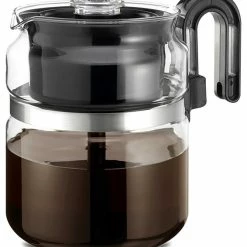 Medelco Inc Medelco Glass Stovetop Percolator, 8-Cup