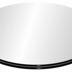 Spancraft Ltd. 40" Tempered Round Glass Table Top, 1/2" Thickness, Ogee