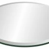 Spancraft Ltd. 54" Tempered Round Glass Table Top, 1/2" Thickness, 1" Bevel