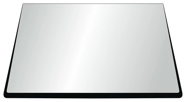 Spancraft Ltd. 36" Tempered Square Glass Table Top, 3/8" Thickness, Pencil 1 Spancraft Ltd. 36" Tempered Square Glass Table Top, 3/8" Thickness, Pencil