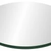 Spancraft Ltd. 17" Round Glass Top 3/8" Thick With Flat Polish Edge