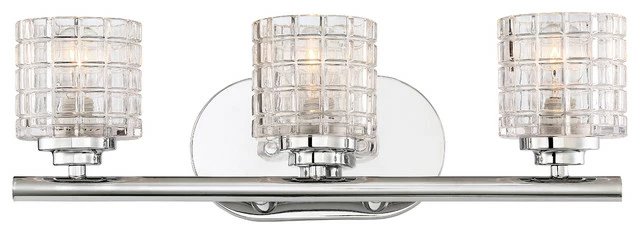 Satco Products Votive 3 Light Vanity With Clear Glass 1 Satco Products Votive 3 Light Vanity With Clear Glass