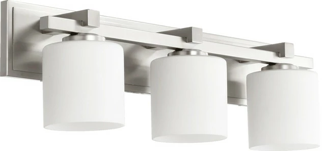 Joshua Marshal Three Light Satin Nickel Satin Opal Glass Vanity 1 Joshua Marshal Three Light Satin Nickel Satin Opal Glass Vanity