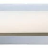 Minka Aire Tube Bath, Chrome With Etched Opal Glass
