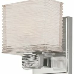 Hudson Valley Lighting Hartsdale 1-Light Bath And Vanity With Glass Shade, Satin Nickel
